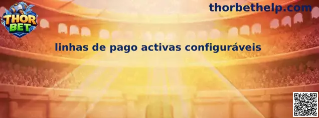 linhas de pago activas configuráveis