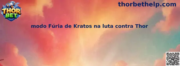 modo Fúria de Kratos na luta contra Thor
