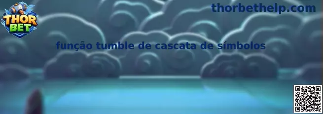 função tumble de cascata de símbolos