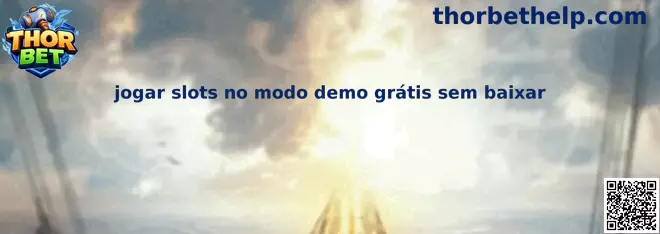 Jugar slots en modo demo gratis sin descargar