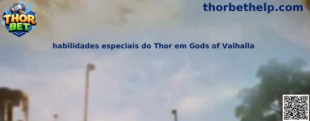 Habilidades especiais do Thor em Gods of Valhalla