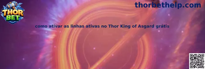 Interfaz del juego Thor King of Asgard con líneas activas