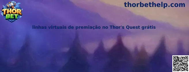 Linhas virtuais de premiação no Thor's Quest grátis