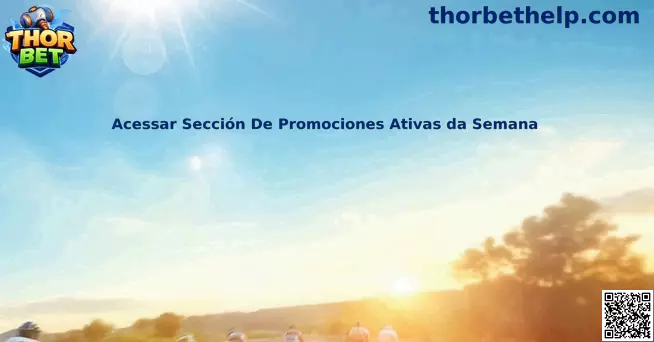 Sección de promociones activas de la semana en Thor Bet México